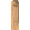 Ekena Millwork Traditional Arts & Crafts Smooth Outlooker, Western Red Cedar, 5 1/2"W x 12"D x 20"H OUT06X12X20TRA03SWR - alternate 4
